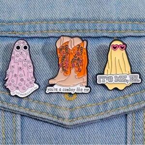 Taylor Swift Inspired Pins - Set of 3